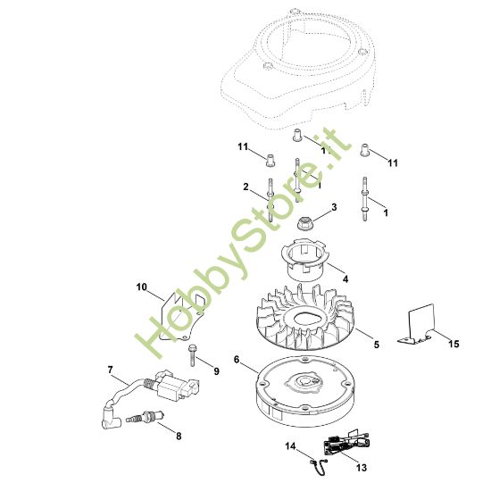 Picture of I - Impianto di accesione HD675 (HD675-3014)